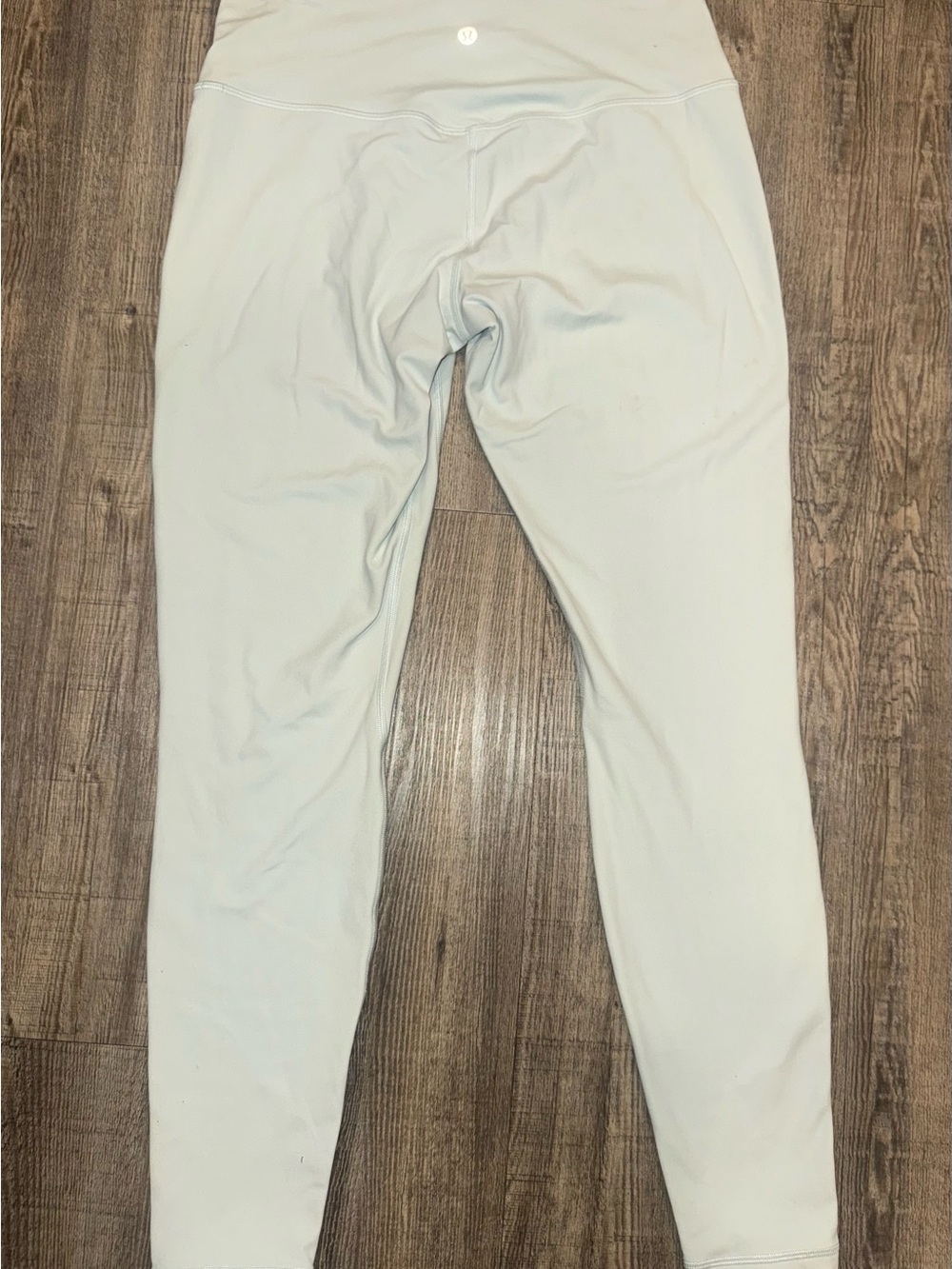 lululemon athletica Light Cream High-Rise Leggings
